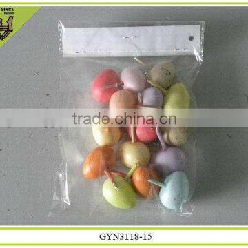 2015 spring decorative plastic handmade easter eggs
