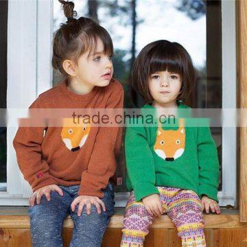 Children's sweater, jacquard sweater