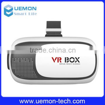 virtual reality 3D glasses vr case, 2nd generation headset VR box 2.0 google cardboard glasses