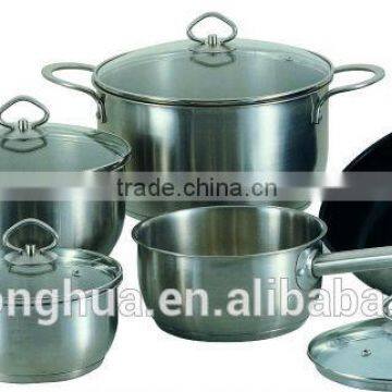 9 PCS stainless steel Non-stick pan cookware set