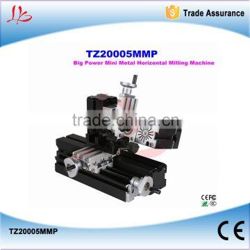 TZ20005MMP Big Power Mini Metal Horizontal Milling Machine