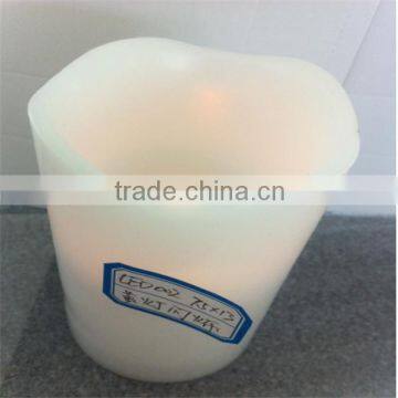 wax led pillar candle