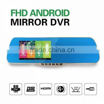 New est 512MB Smart Rearview Mirror DVR cheap mini car dvr rearview mirror