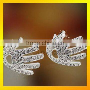 925 silver earring jewelry manufacturer china fashional costume jewelry