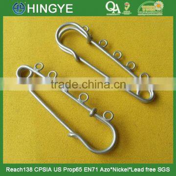 2015 new arrival brass safety pins for garment 15531