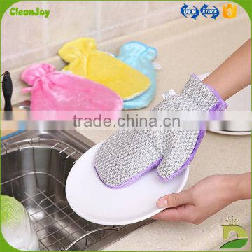 Factory price diswashing woodfiber glove with waterproof menbrane