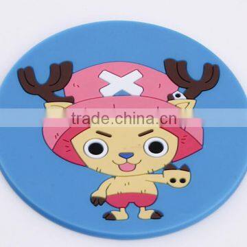 Decorative Soft PVC Coaster