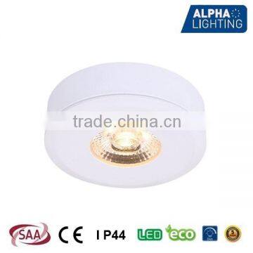 3W 2015 new IP44 cutout 50mm aluminum cob led cabinet light
