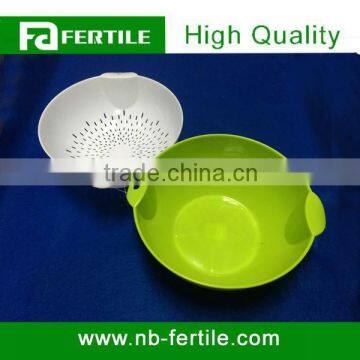 Colorful Plastic Kitchen Colander Basket 102246 photo-3