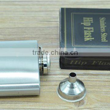 4oz Stainless Steel Liquor Wine Flask With Hinged Screw-On Cap DHL Freeshipping photo-2
