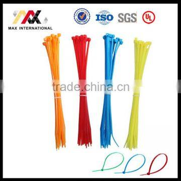 Factory Direct Sale 4*150mm Color Self-Locking Plastic Nylon 66 Cable Tie photo-5