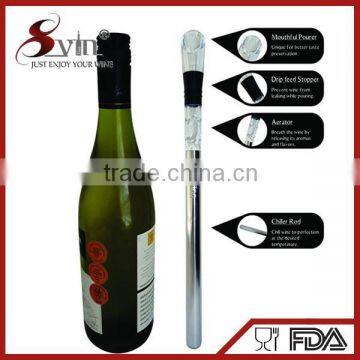 NT-PC01 Stainless Steel Wine Cooler Stick 3 in 1 Wine Chiller Sticks Bpa Free Wine Chilling Sticks photo-4
