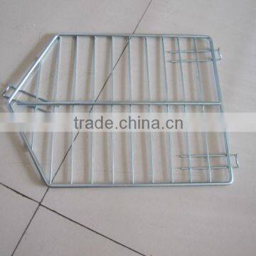 Wire basket divider