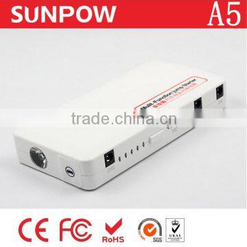 White Type Car Jump Starter Portable Car Battery Jump Starter photo-2