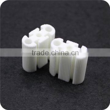 high quality best service slit ceramic resistor cases steatite ceramic resistor former