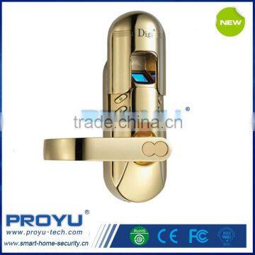 Single latch office home residential Keypad fingerprint lock PY-6698