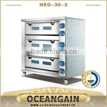 HEO-30-3 3 deck 9 tray Electric Bread Baking Oven