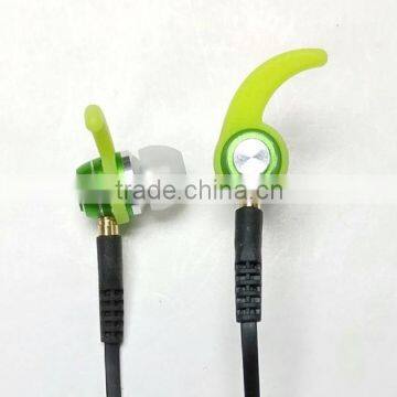 New Hot FT-881 Green Sport V4.1 Stereo Bluetooth Earphone with Yellow Stabilizer