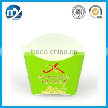 Folding paper french fries box & french fries packaging carton box