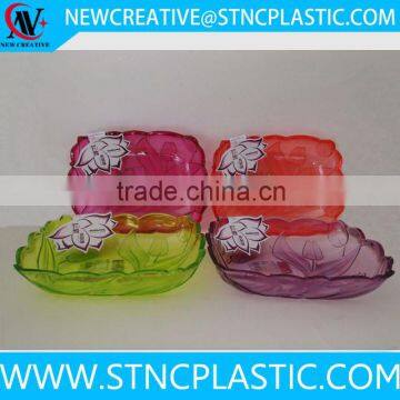 ps plastic clear crystal style plastic rectangular plate