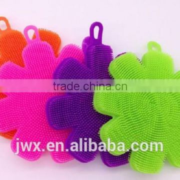 Water closet gadget silicone small brush for hands washing