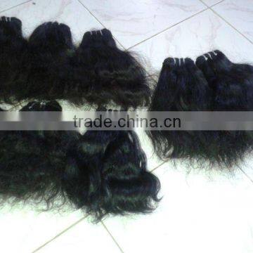 Full Lace Hair Natural Hair Line Extensions Blonde