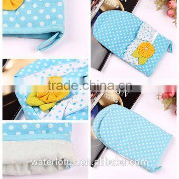 customized printed oven glove and creative tissue box