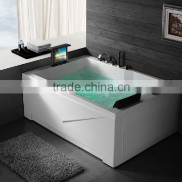 acrylic massage bathtub with TV&Ozone sterilization