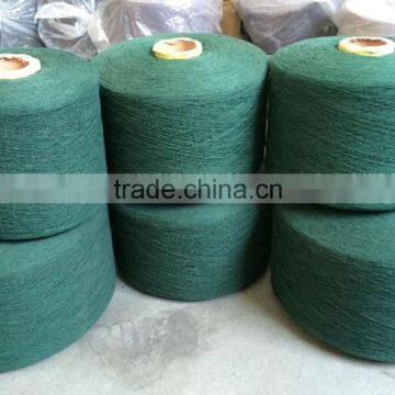 Regenerated/recycled cotton socks yarn 12s 65/35 cotton/polyester knitting yarn