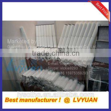 China OEM size & microns pp filtration membrane/10 inch Pleated PP filtration filter