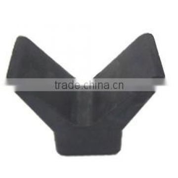 2" V-Shape Rubber Marine Trailer Bow Stop