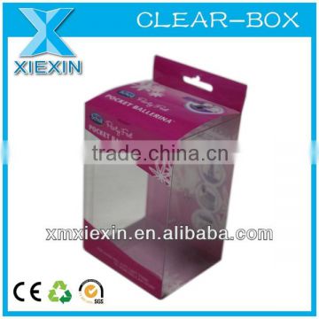 high quality clear pvc luxury gift packaging