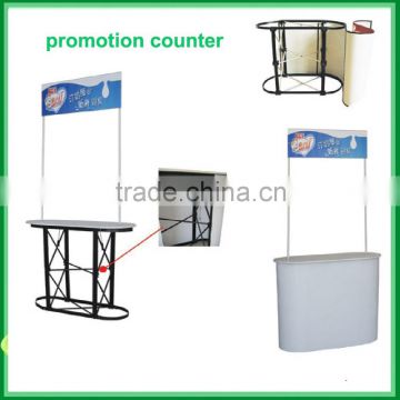 portable pop up promotion counter