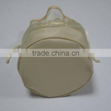 Clear Poly Mesh Drawstring Cosmetic Bag photo-3