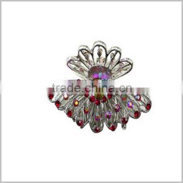 fashion metal Crystal hair claw Jaw Clips for sale