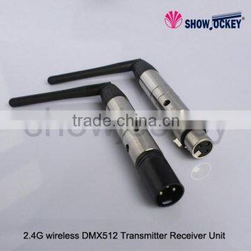 Wireless data dmx512 transmitter and receiver