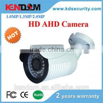 Golden Supplier Kendom P2P 2Megapixel IP67 Mini Size Bullet AHD Camera for Outdoor Use