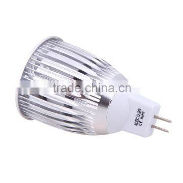 MR16 6W LED Plant Grow Light Hydroponic Lamp Bulb 2 Red +1 Blue for Indoor Flower Plants Growth Vegetable Greenhouse DC12-24V