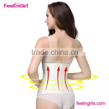 new style 9 steel bones classic nude waist cincher                        
                                                                                Supplier's Choice