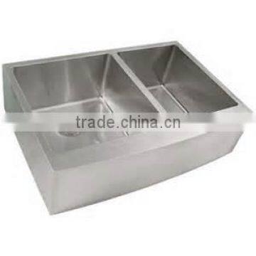 Professional Handmade Stainless Steel Kitchen Sink (Zero Radio)