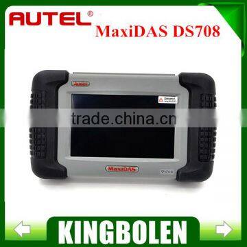 100% Original Autel MaxiDas DS708 Diagnostic Tool OBD EOBD Scanner For EU US and Aisian Vehicles Free Update Online