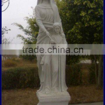 2013 modern white marble girl statues
