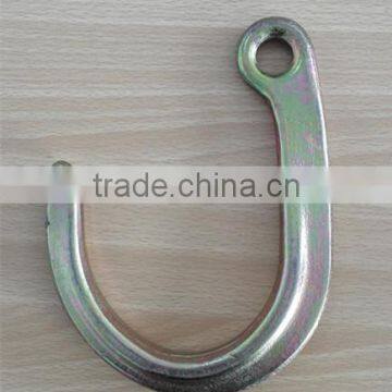 Forged Large J hook with round hole China factory manufacturing