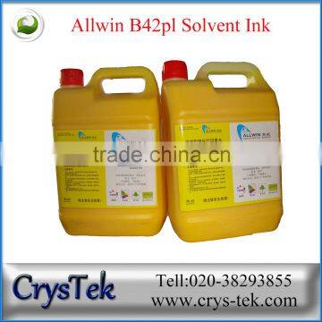 CRYSTEK Factory Allwin konica 512 42pl head solvent based printing ink