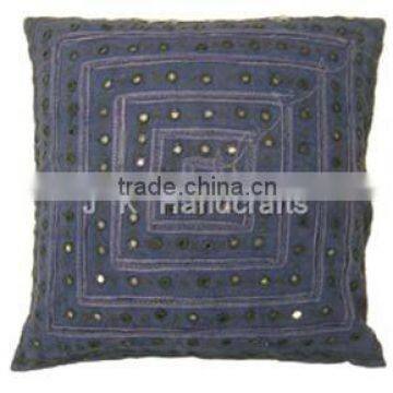 Cushion Covers (Embroidery Mirror Work)