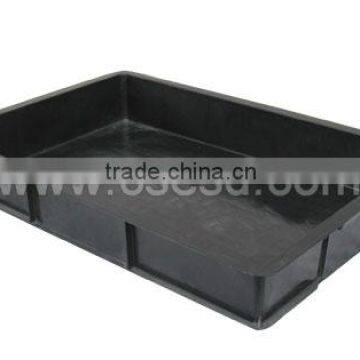 No.3 Black Antistatic Plastic Tray ESD Cheap plastic serving Trays