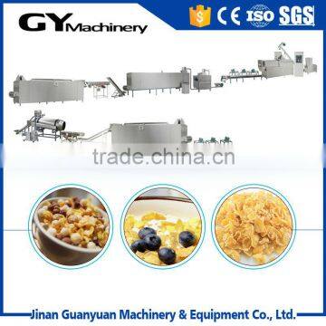 China corn flakes snack food production line/puff snack food machine