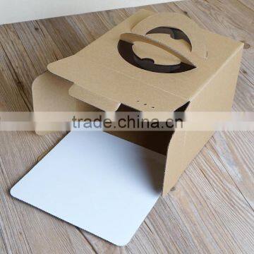 Custom Kraft Paper Cake Box,packing Mousse Box for Wholesale