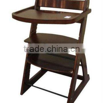 XN-LINK-C10 Wooden baby high chair