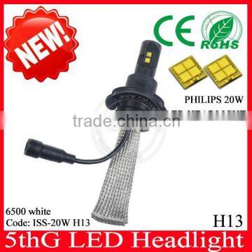 Car accessories copper tapes automobile headlamps h13 led, h13 base led bulbs led headlamp